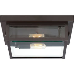 QUOIZEL Quoizel WVR1312WT Westover 2-Light Flush Mount 80W 12 inches