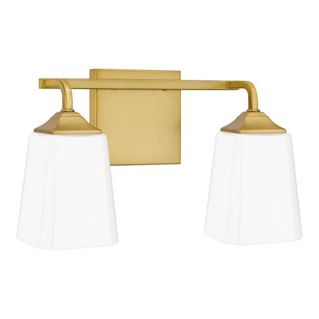 QUOIZEL Quoizel THO8614AB Thoresby 14-in 2-light transitional vanity light 2 x 100-watt