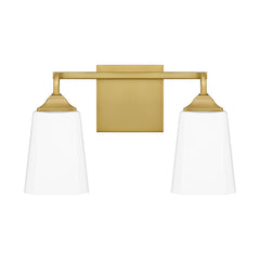 QUOIZEL Quoizel THO8614AB Thoresby 14-in 2-light transitional vanity light 2 x 100-watt