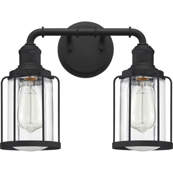 QUOIZEL Quoizel LUD8615EK Ludlow Vanity Light 100 W 2 Lamps