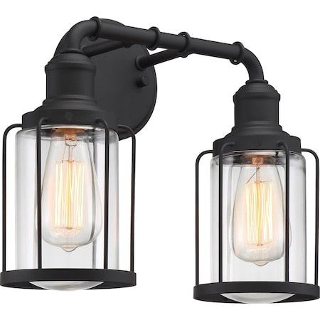 QUOIZEL Quoizel LUD8615EK Ludlow Vanity Light 100 W 2 Lamps