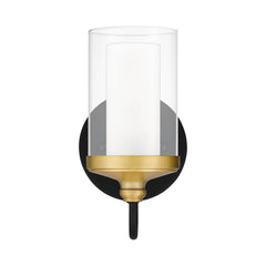 QUOIZEL Quoizel ROW8605MBK Rowland 1-light wall sconce 60w 5 inch