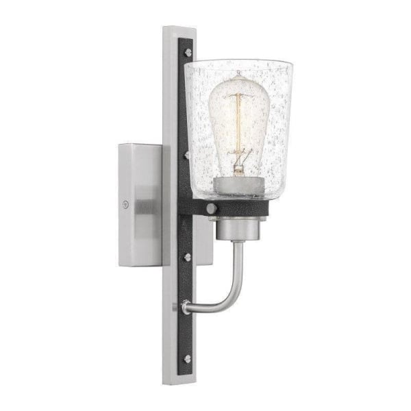 QUOIZEL Quoizel AXE8605BN Axel Wall Sconce 1 Light 100 Watt 4.75 Inch Width