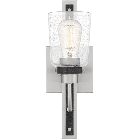 QUOIZEL Quoizel AXE8605BN Axel Wall Sconce 1 Light 100 Watt 4.75 Inch Width