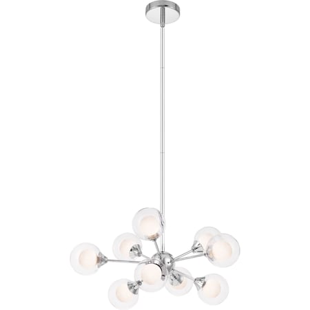 QUOIZEL Quoizel PCSB5009C spellbound chandelier 40w 22.75 inch