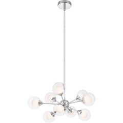 QUOIZEL Quoizel PCSB5009C spellbound chandelier 40w 22.75 inch