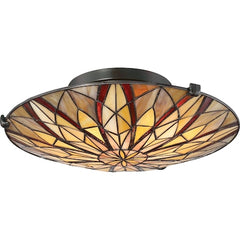 QUOIZEL Quoizel TFVY1400VA Victory Flush Mount 60W 16.25 Inch