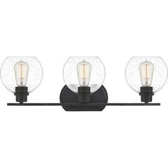 QUOIZEL Quoizel PRUS8626MBK Pruitt vanity light 100w 26.25 inch