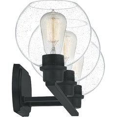QUOIZEL Quoizel PRUS8626MBK Pruitt vanity light 100w 26.25 inch