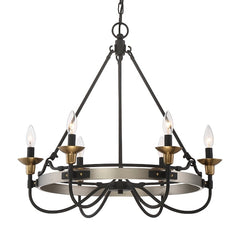 QUOIZEL Quoizel CTH5006AN Castle Hill Chandelier 60 Watt