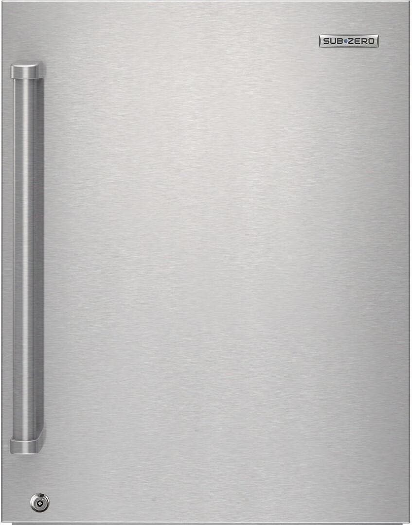 SUB-ZERO Sub-Zero 9028546 outdoor solid door panel with lock pro handle 24 inch right hinge