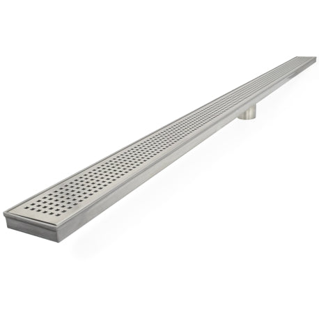 SIOUX CHIEF Sioux Chief 823-TX60SP Shower Pan Drain With Stamped Strainer 60 Inch Linear Head