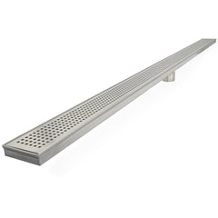 SIOUX CHIEF Sioux Chief 823-TX60SP Shower Pan Drain With Stamped Strainer 60 Inch Linear Head