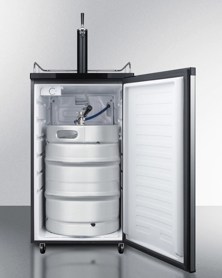 SUMMIT APPLIANCE Summit Appliance SBC583SS Full-Sized Kegerator 4.9 cu.ft.