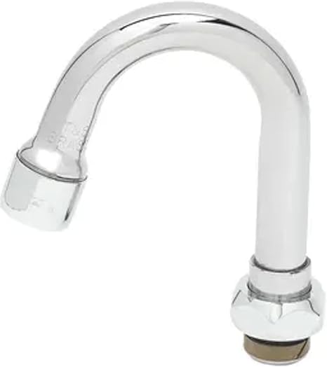 T&S BRASS T&S Brass 131X-A22 Swivel Gooseneck With Aerator 2.2 GPM 2-15/16 Inch Spread 4-3/4 Inch Height 2-3/16 Inch Clearance