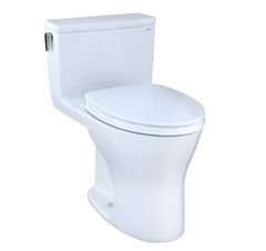 TOTO Toto MS856124CEMG#01 UltraMax WASHLET+ One-Piece Elongated Dual Flush 1.28 and 0.8 GPF DYNAMAX TORNADO FLUSH