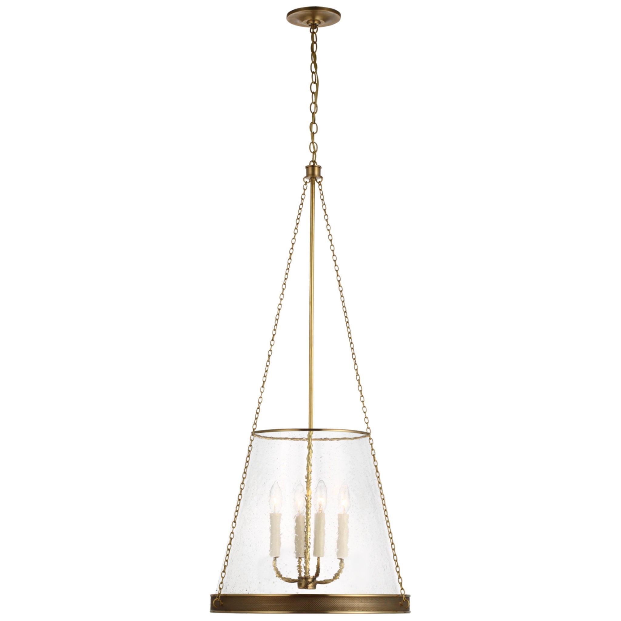 VISUAL COMFORT Visual Comfort S 5182SB-CG Reese 18 inches Pendant 4-6.5w LED