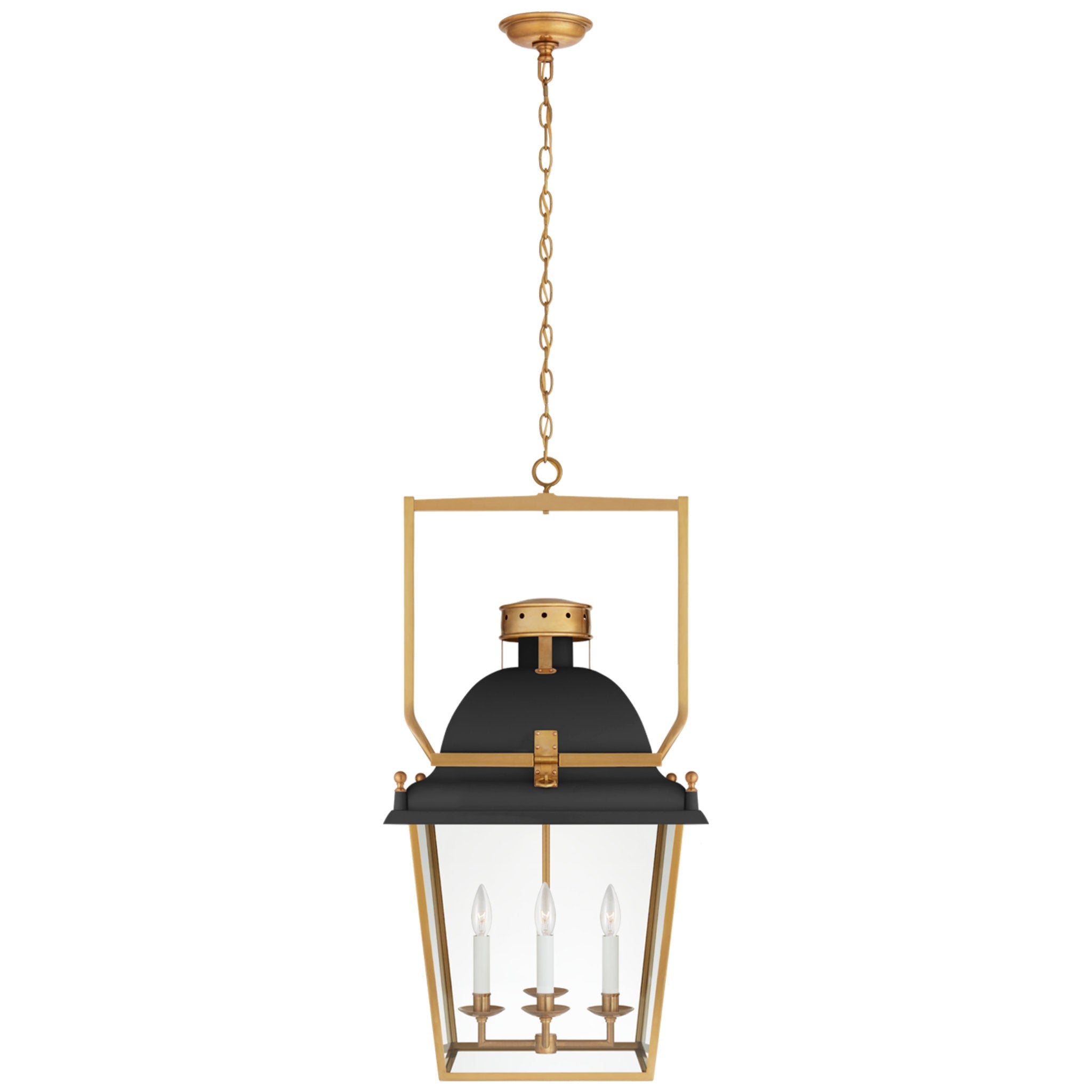 VISUAL COMFORT Visual Comfort CHC 5109BLK/AB-CG Coventry Medium Lantern 4-40W W19 H36.5