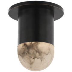 VISUAL COMFORT Visual Comfort KW 4018BZ-ALB Melange Mini Mono Ceiling Light 12W 4.5in Round