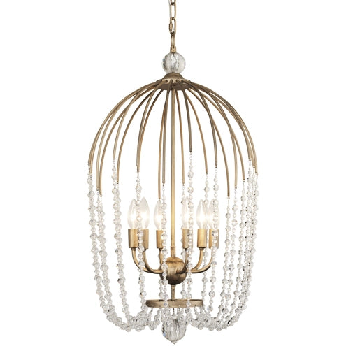 VARALUZ Varaluz 343F06HG Voliere Foyer Pendant 30w 16.75w x 32h x 16.75d