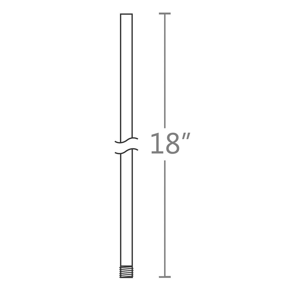WAC LIGHTING Wac Lighting XF-18-GH Fan Downrod 18-inch