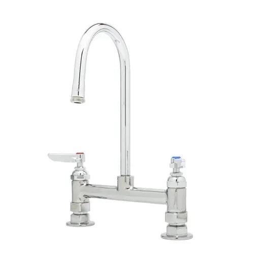 T&S BRASS T&S Brass B-0320 faucet 8 inches deck gooseneck lead-free