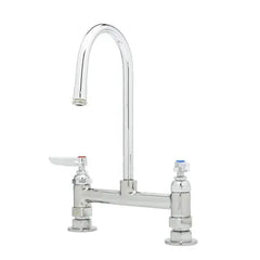 T&S BRASS T&S Brass B-0320 faucet 8 inches deck gooseneck lead-free