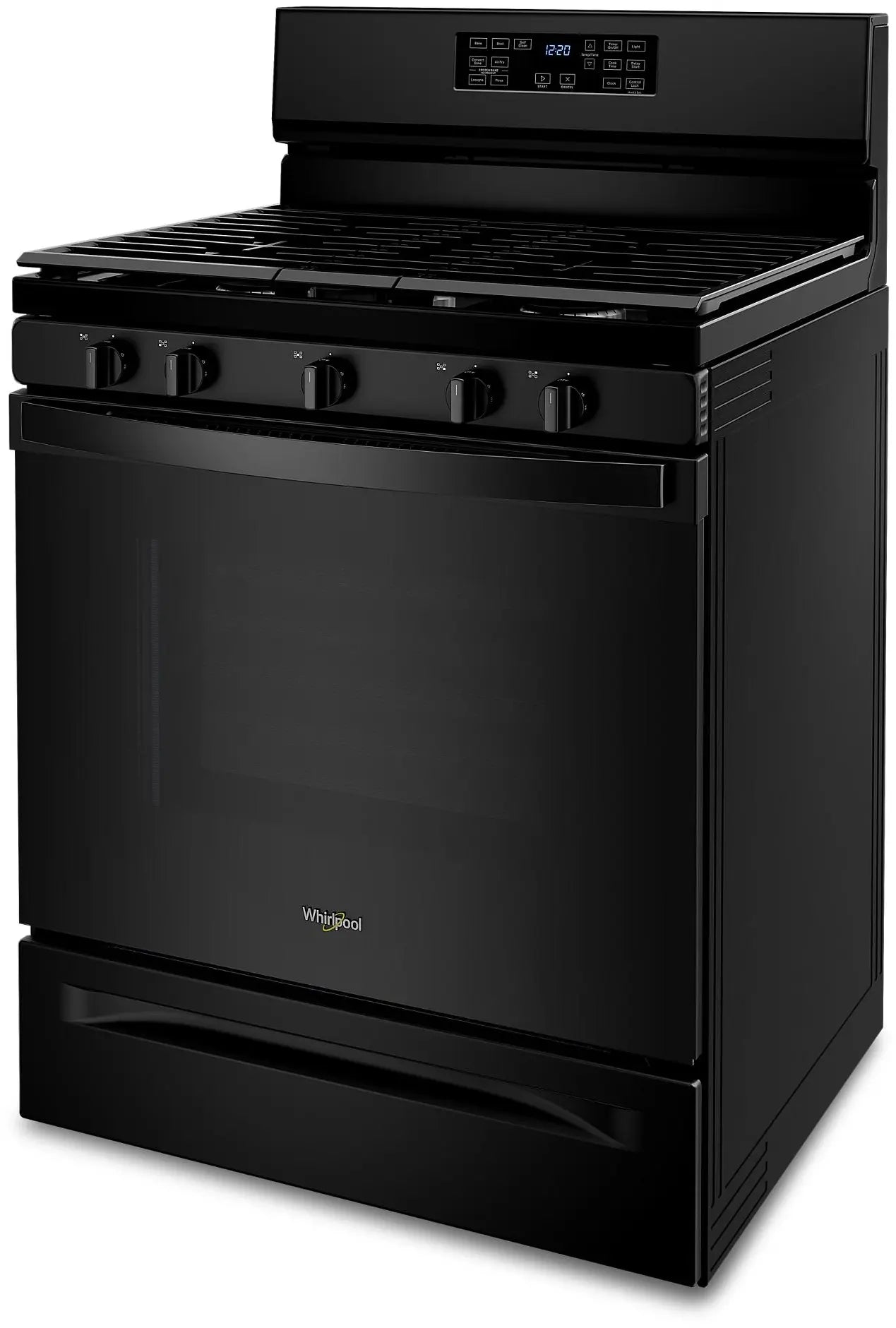 WHIRLPOOL Whirlpool WFG550S0LB Gas 5-in-1 Air Fry Oven 5.0 Cu. Ft.