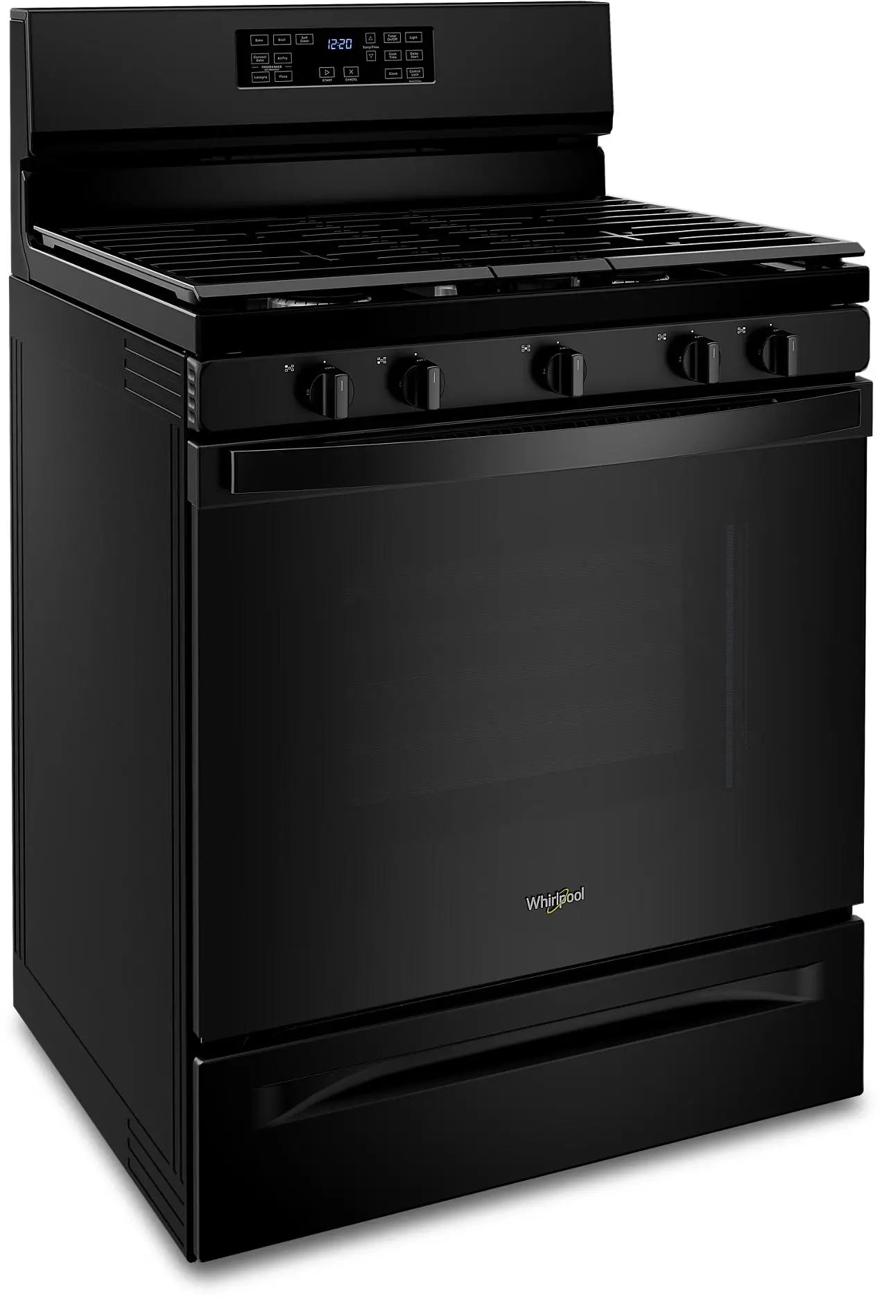 WHIRLPOOL Whirlpool WFG550S0LB Gas 5-in-1 Air Fry Oven 5.0 Cu. Ft.