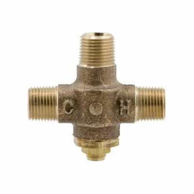 WATTS Watts 6550045 Hydroguard Thermostatic Mixing Valve 1/2 Inch LFE480-00