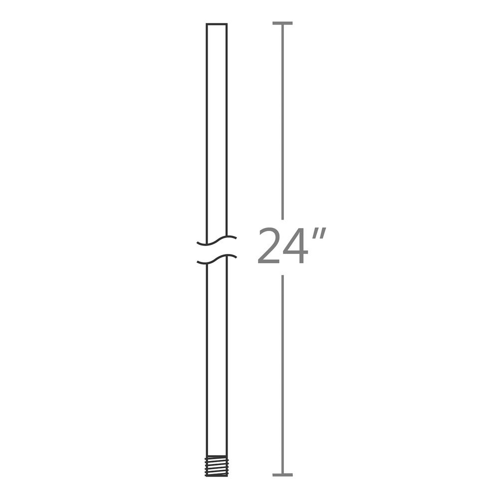 WAC LIGHTING Wac Lighting XF-24-GH Fan Downrod 24 in.
