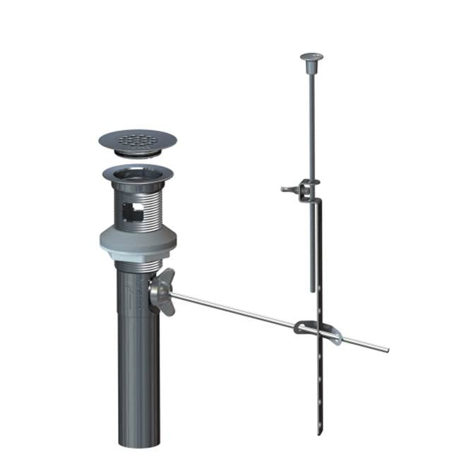 WATCO Watco 715-P-CP-BL-C IdealLav with Stopper and Grid Carded
