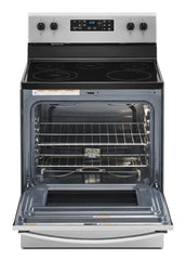 WHIRLPOOL Whirlpool WFE505W0JZ 29-7/8 in. electric 5-burner smoothtop freestanding range 8000W 5.3 cu. ft.