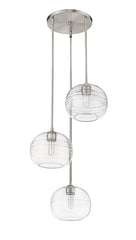 Z-LITE Z-Lite 486p10-3r-bn harmony 3-light pendant 3 x 100w 20.0 inches width