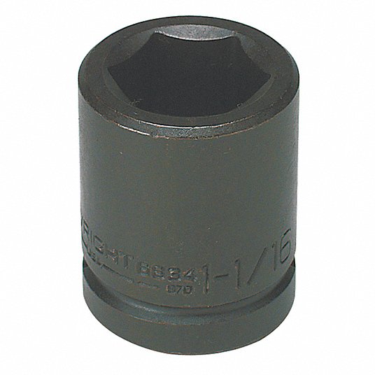 WRIGHT TOOL Wright Tool 6860 6 point standard impact socket 1 7/8 in 3/4 in drive