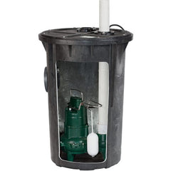 ZOELLER Zoeller 912-1007 Preassembled Sewage Package System 4/10 HP 115 Volts (18 inches x 30 inches)