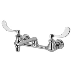 ZURN Zurn Z842F4-XL Sink Faucet with 6-inch Cast Spout Wall-Mount 2.2 GPM 4in Wrist Blade Handles