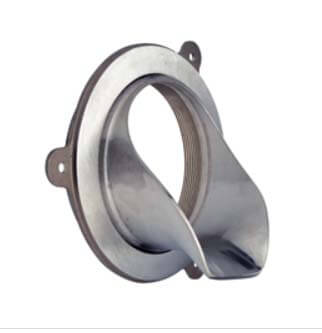 ZURN Zurn ZANB199-4-PVC-SS Z199 downspout nozzle 4 inch PVC connection nickel bronze body