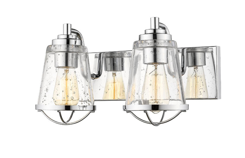 Z-LITE Z-Lite 444-2V-CH Mariner 2 Light Vanity 200W 16 Inch