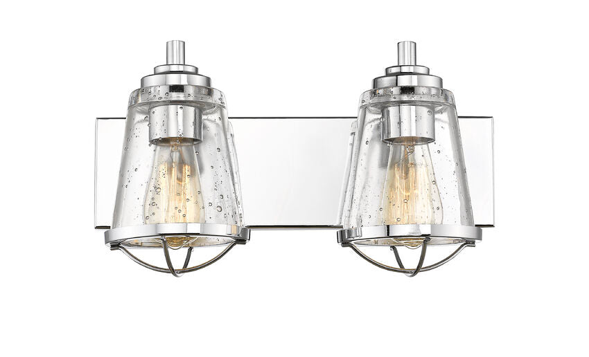 Z-LITE Z-Lite 444-2V-CH Mariner 2 Light Vanity 200W 16 Inch