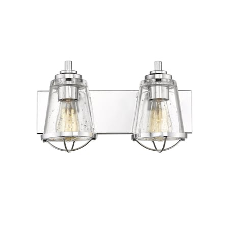 Z-LITE Z-Lite 444-2V-CH Mariner 2 Light Vanity 200W 16 Inch