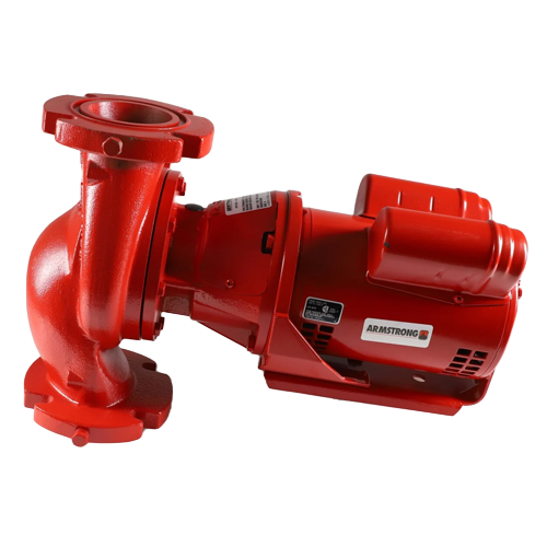 ARMSTRONG PUMPS Armstrong Pumps 106284MF-132 S-55-1 BF Cast Iron In-Line Pump 1/2 HP 3 Inch Flange Replaces 106284-132