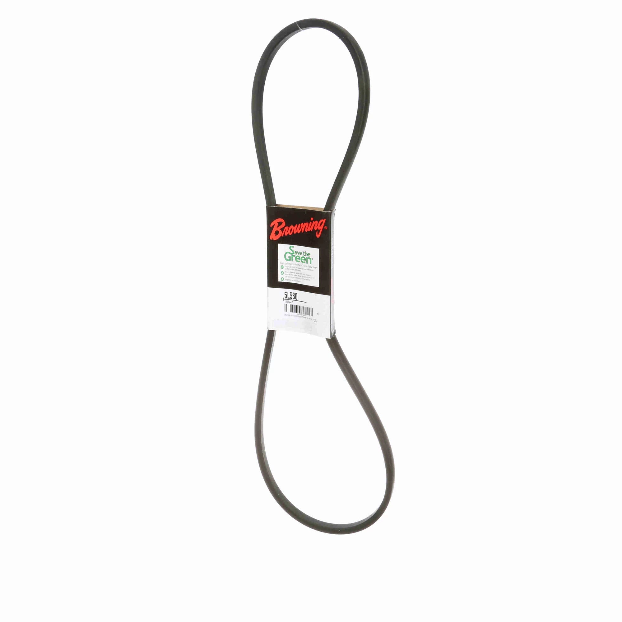 BROWNING Browning 1095447 V-Belt 5L580 FHP 58 inch L 21/32 inch W Top