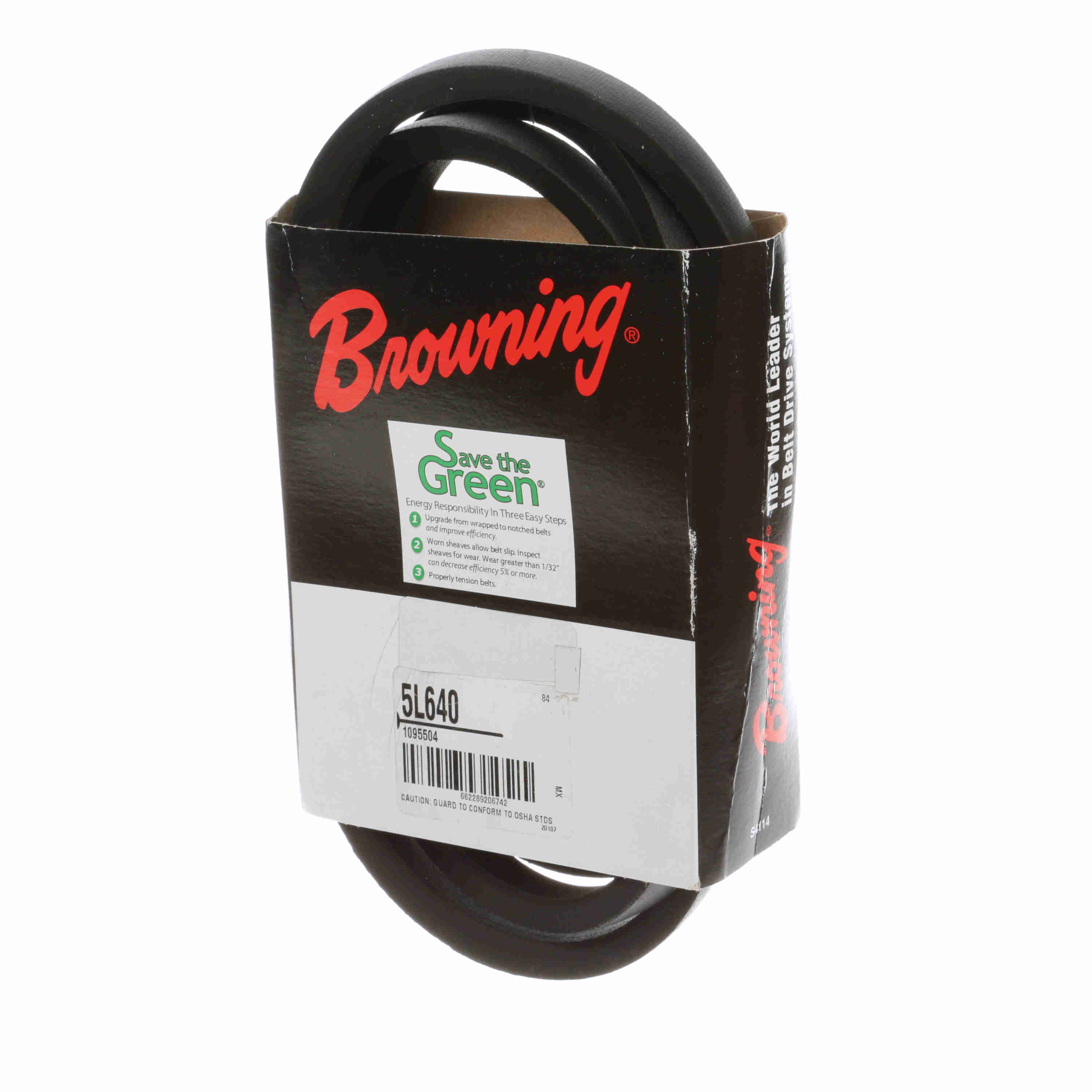 BROWNING Browning 1095504 L belt section FHP 62.8 pitch 64 inch