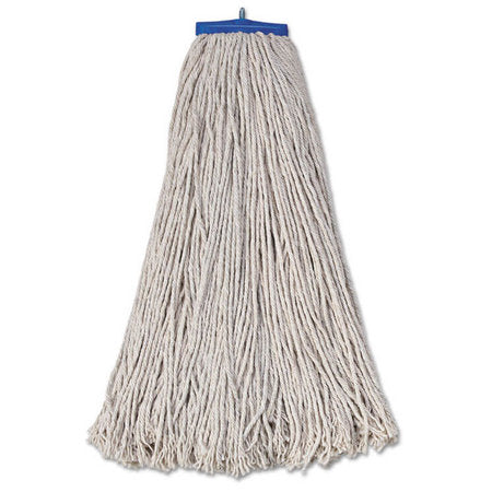 BOARDWALK Boardwalk BWK732C mop head lieflat-ldr cotton 32 oz 1-1/4 in headband 12-pack