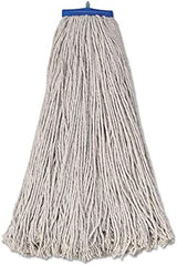 BOARDWALK Boardwalk BWK732C mop head lieflat-ldr cotton 32 oz 1-1/4 in headband 12-pack
