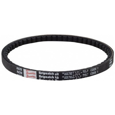 BROWNING Browning 2454767 V-Belt, Cogged - AX69 Gripnotch Belt 1/2 inch W, 5/16 inch THK, 71.2 inch L
