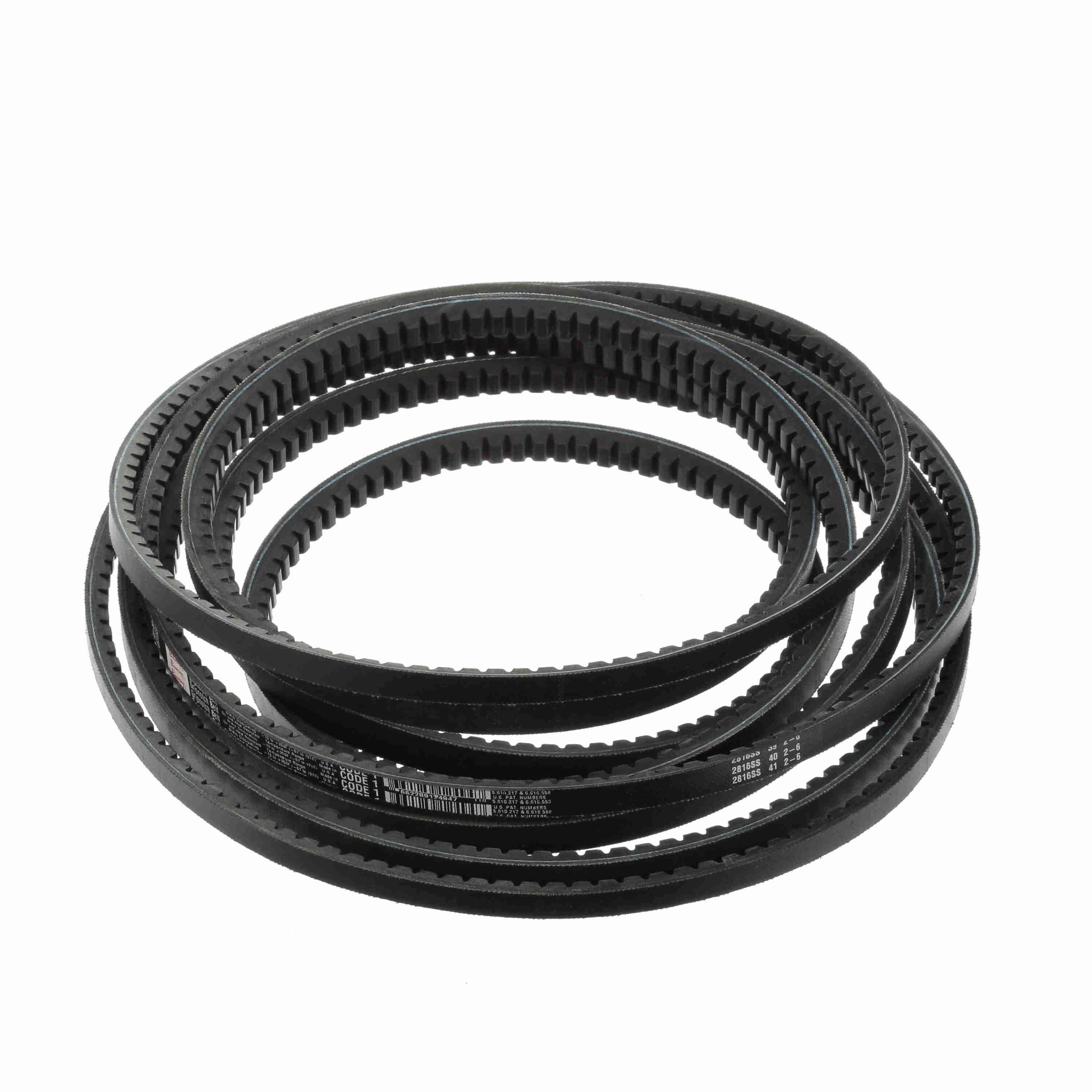 BROWNING Browning 1089630 AX120 V-Belt, Notched, 98% Efficient, EPDM, Cogged 122.2 in OAL, AX Section Size