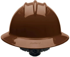 BULLARD Bullard 33CBR HDPE Full Brim Hard Hat With Ratchet/6 Point Ratchet Suspension