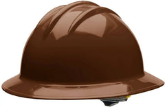 BULLARD Bullard 33CBR HDPE Full Brim Hard Hat With Ratchet/6 Point Ratchet Suspension